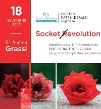 SOCKET REVOLUTION - RICOSTRUZIONI E PRESERVAZIONI POST ESTRATTIVE FLAPLESS